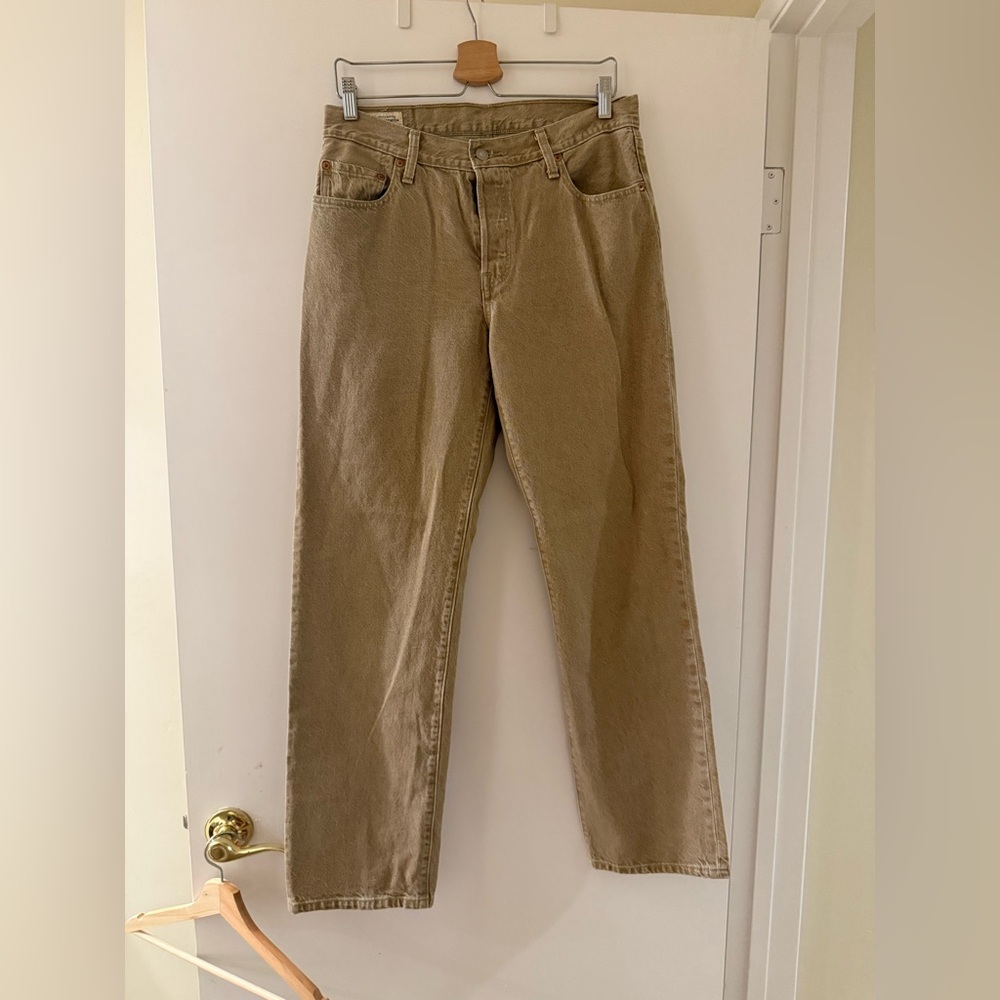 Levi's Beige Denim Jeans